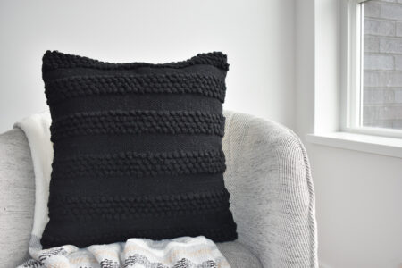 black_textured_pillow_square_zipper